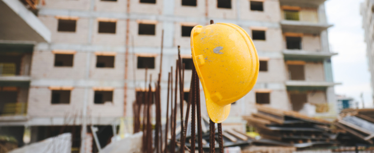 Construction hard hat